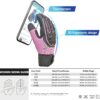 Vgo Heavy Duty Leather Work Gloves Women Impact Protection Purple-5