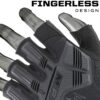 Mechanix Wear MPact Fingerless Tactical Impact Gloves X Large Black-1