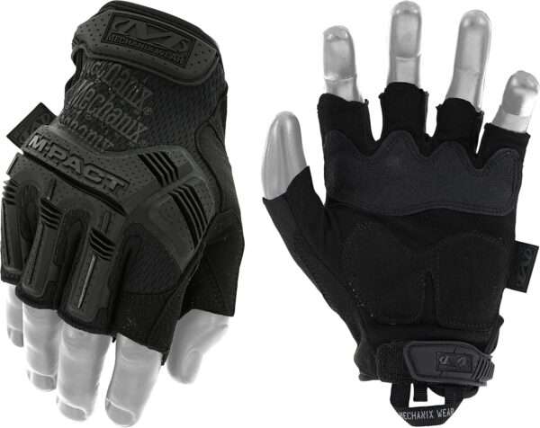 Mechanix Wear MPact Fingerless Tactical Impact Gloves X Large Black-0