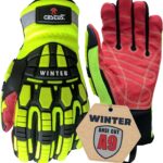 Cestus 5207 ANSI Cut A9 Winter Work Gloves Insulated Waterproof Impact-0