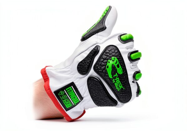 Magid Glove T-REX Rebel Series TRX814 Driver Gloves White Goatskin-4