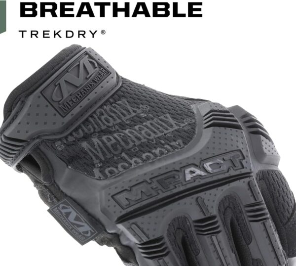 Mechanix Wear MPact Fingerless Tactical Impact Gloves Black Medium-3