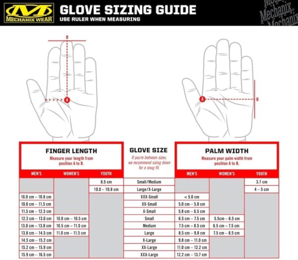 Mechanix Wear MPact Fingerless Tactical Impact Gloves Black Medium-7