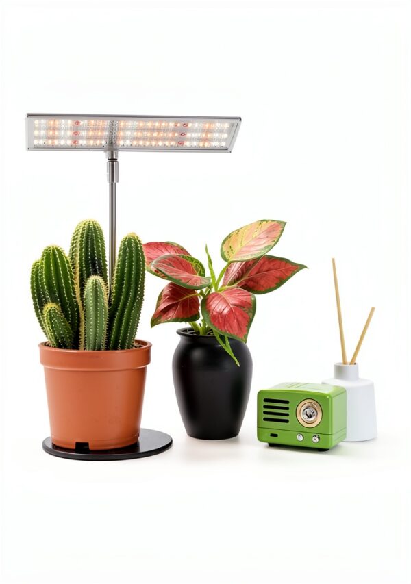 Grow Light LORDEM Spectrum LED Lamp Adjustable Height Dimmable-4